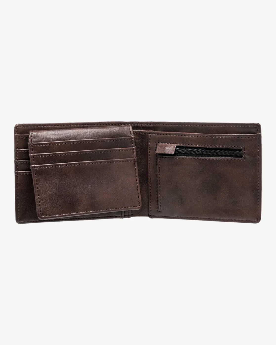 Billabong Men's Dimension Bi-Fold Wallet Chocolate EBYAA00121-CHO