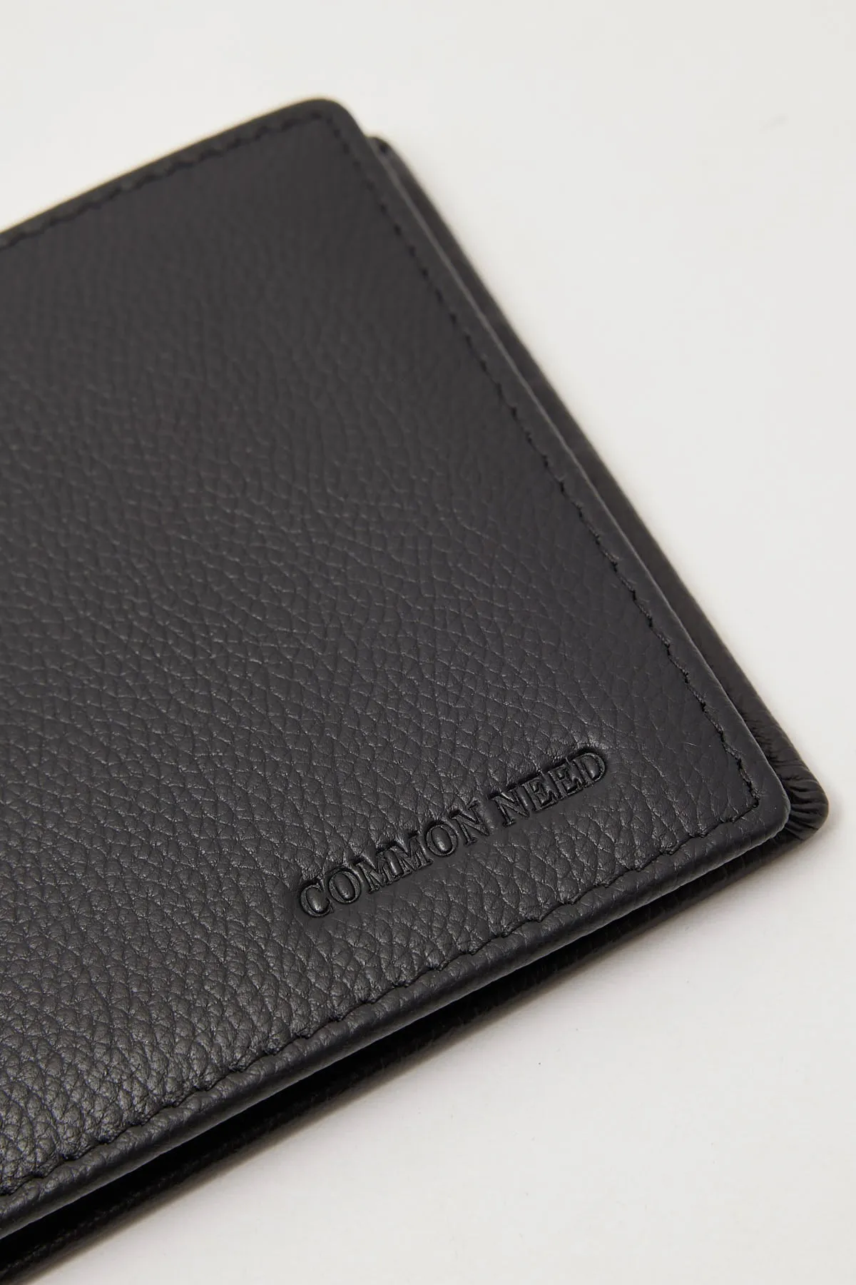 Common Need Classic Bi-Fold Wallet Black