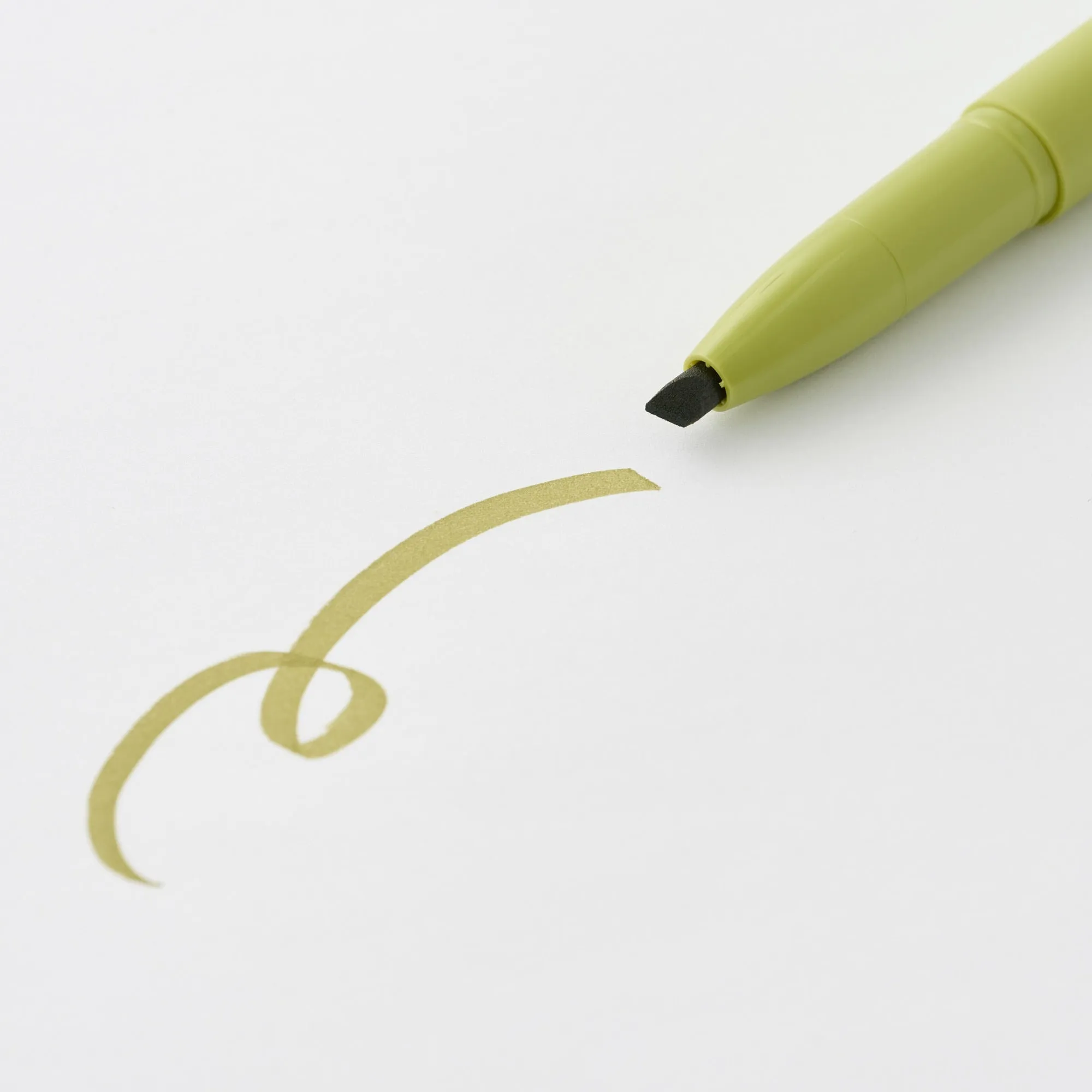 Compact Line Marker Cap Type - Olive Green