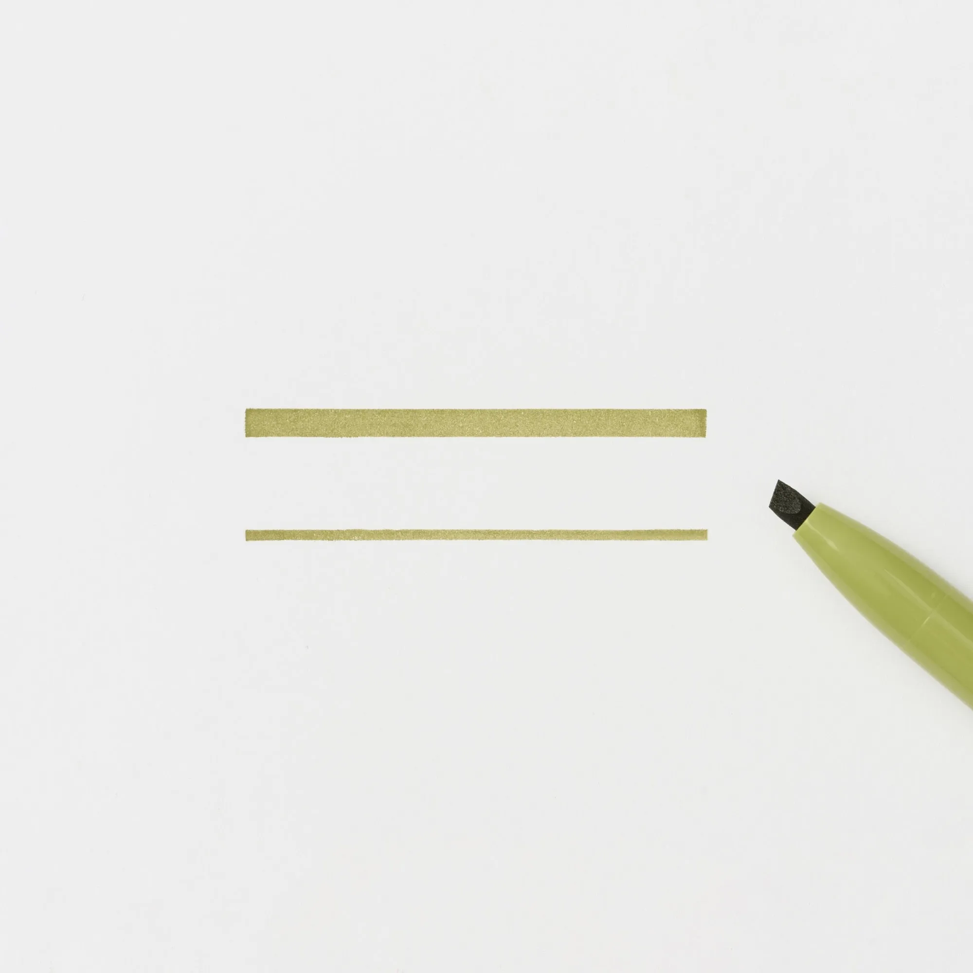 Compact Line Marker Cap Type - Olive Green