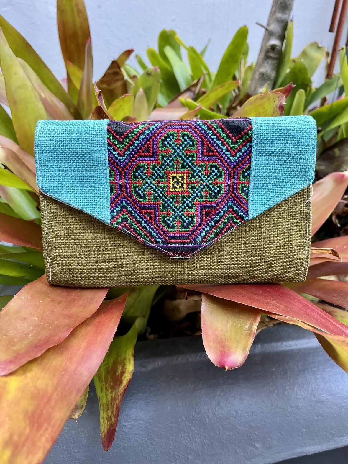 Hmong Boho Wallet
