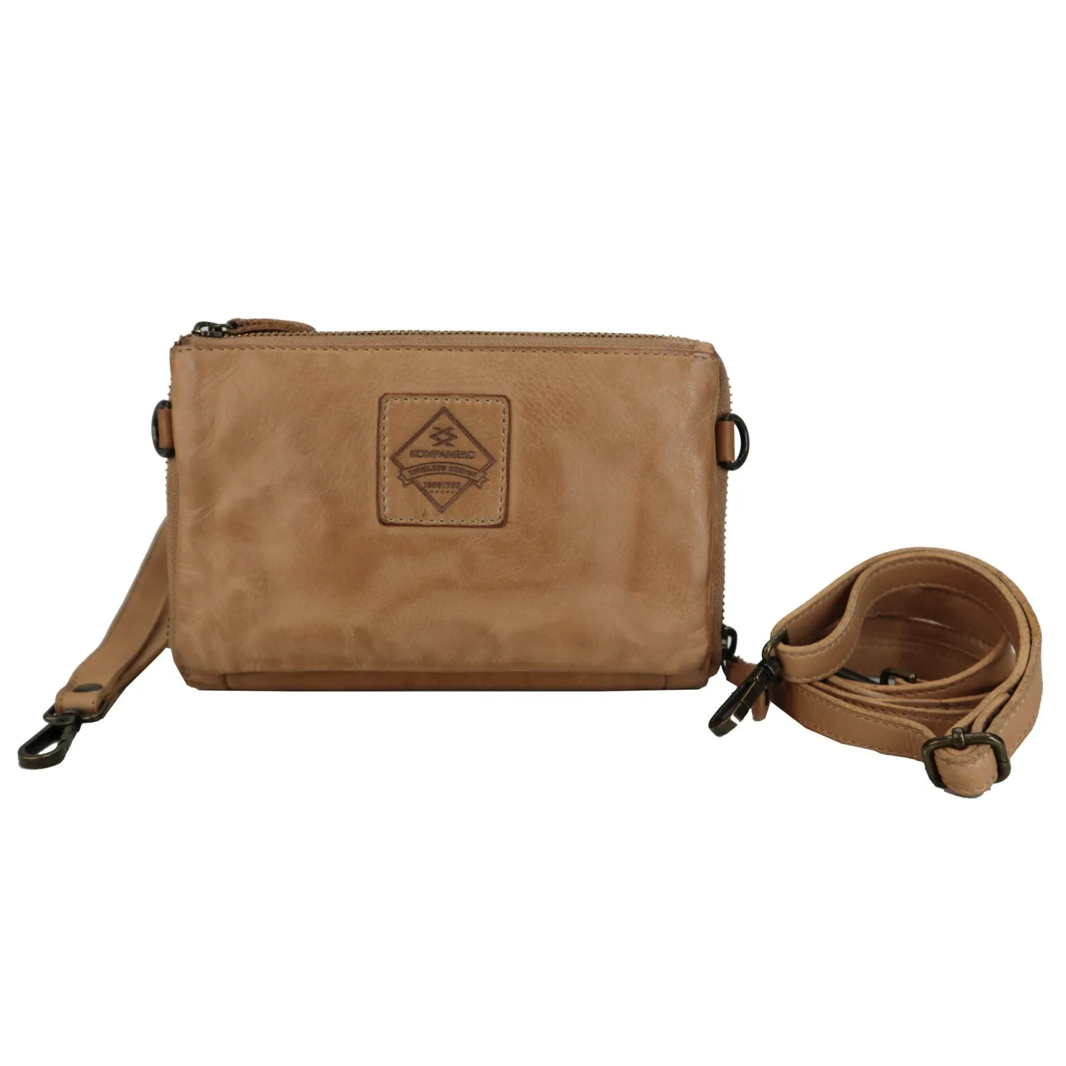 Honey Crossbody Wallet - Taupe