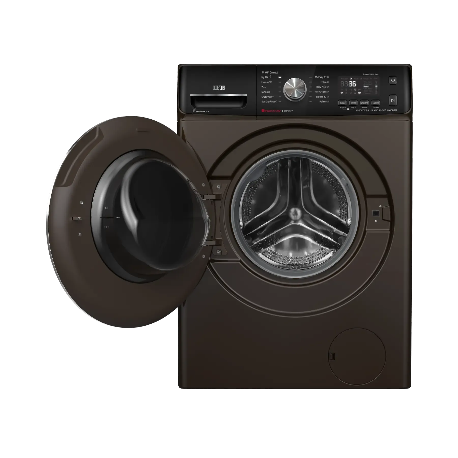 IFB Executive Plus MXC 1014 SSL Front Load Washing Machine 10 kg | 1400 rpm | Mocha