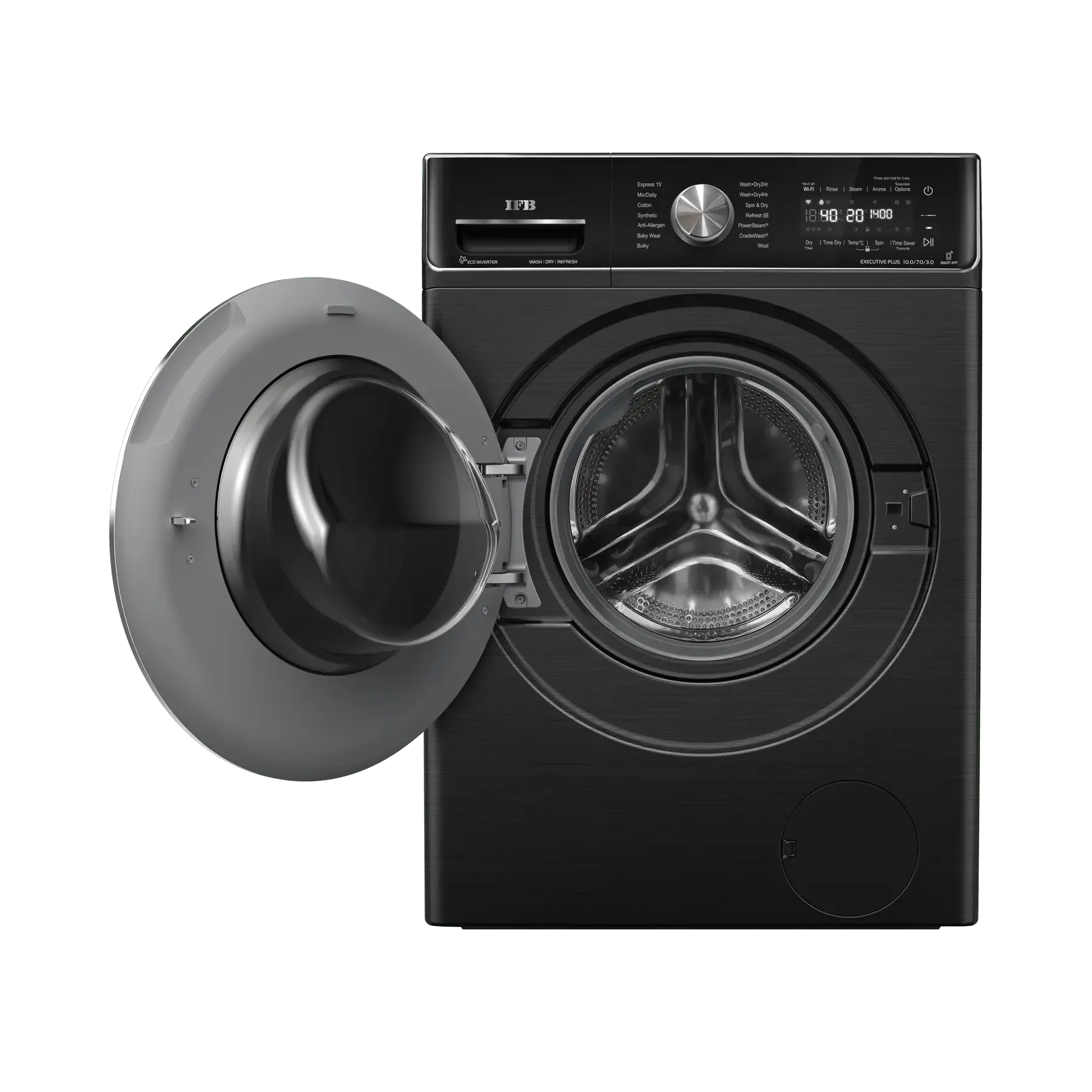 IFB Washer Dryer Executive Plus ZXM 10.0/7.0/3.0kg 5 Star Inverter Fully-Automatic Front Loading Washing Machine