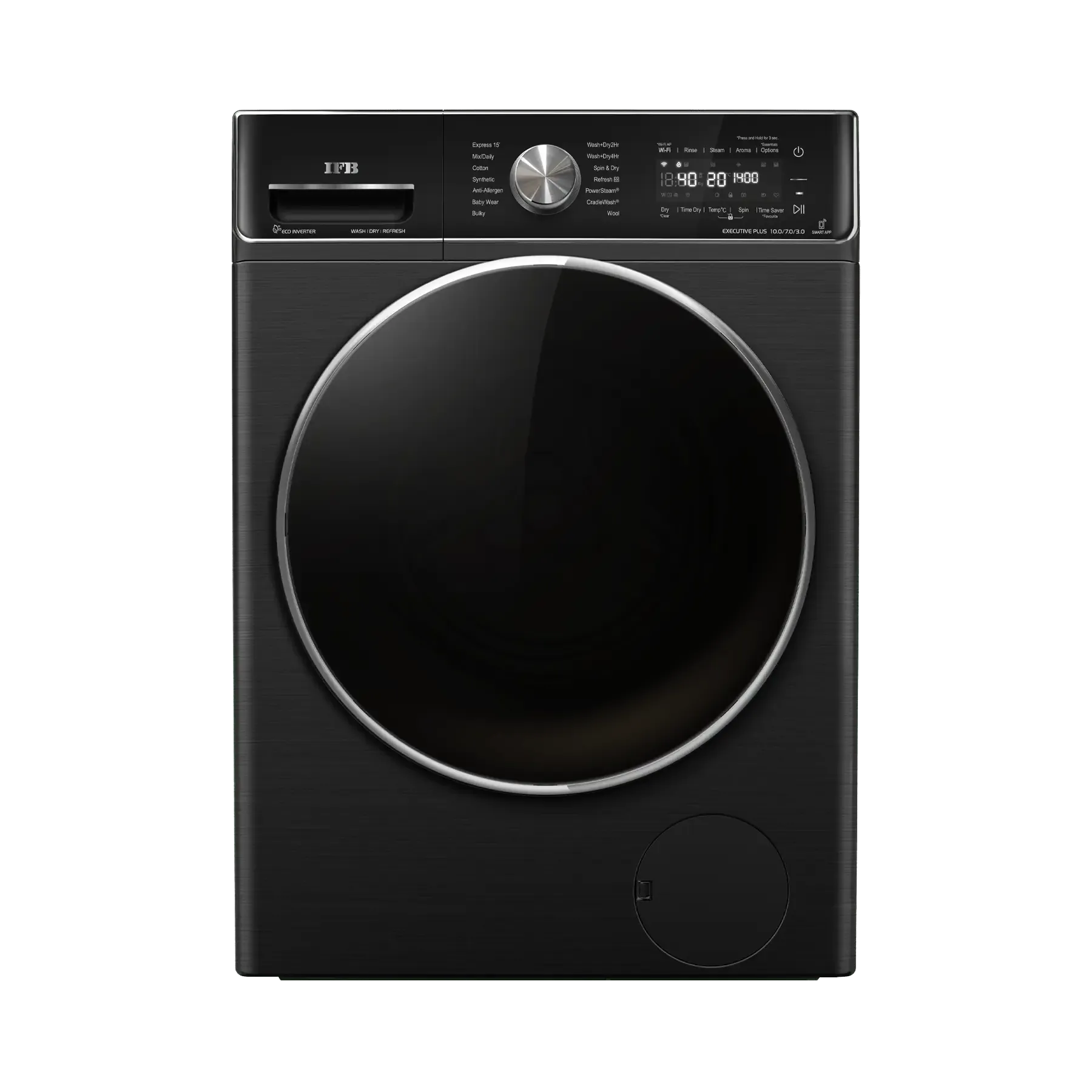 IFB Washer Dryer Executive Plus ZXM 10.0/7.0/3.0kg 5 Star Inverter Fully-Automatic Front Loading Washing Machine