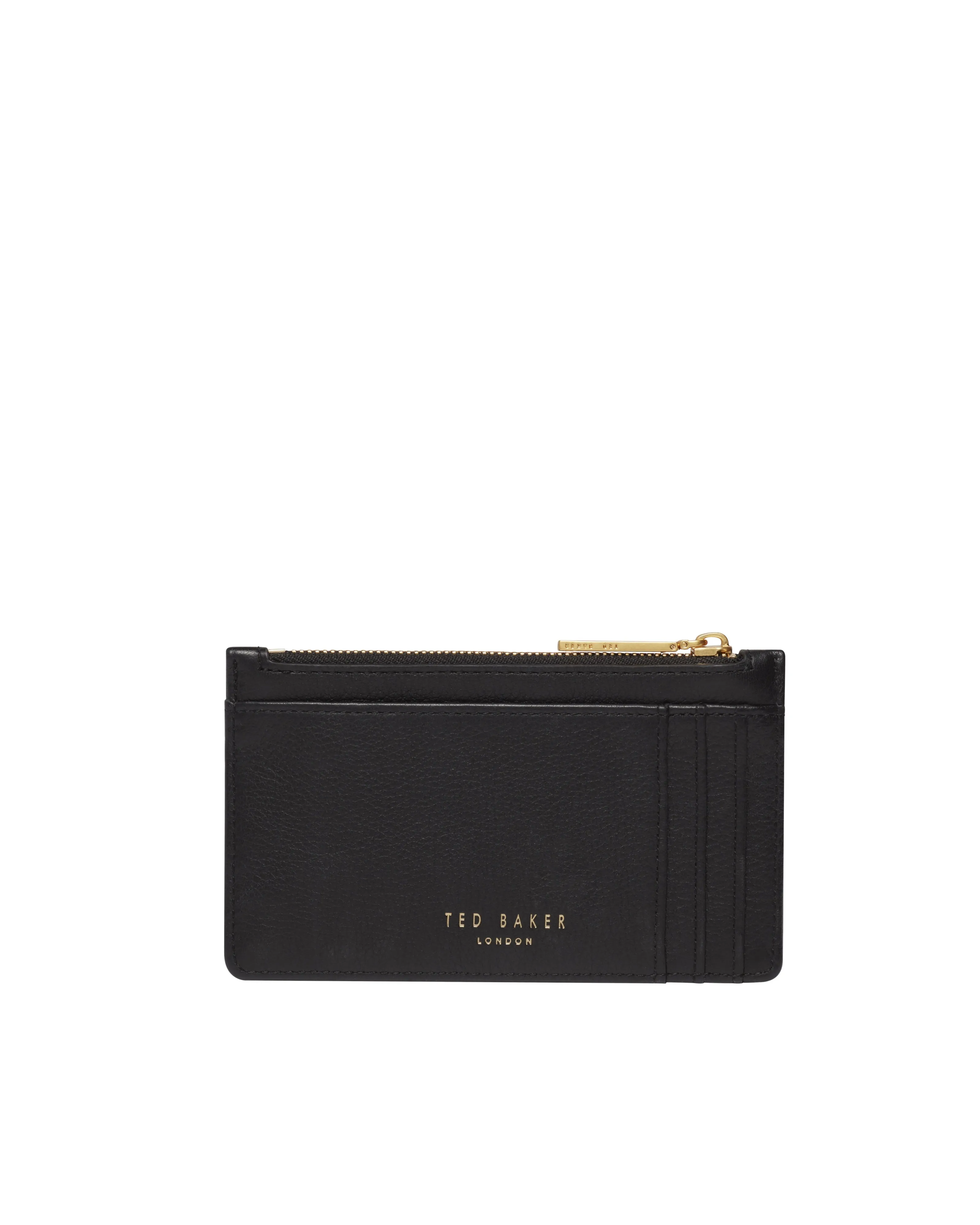 Marleah Tb Script Zip Card Holder Black