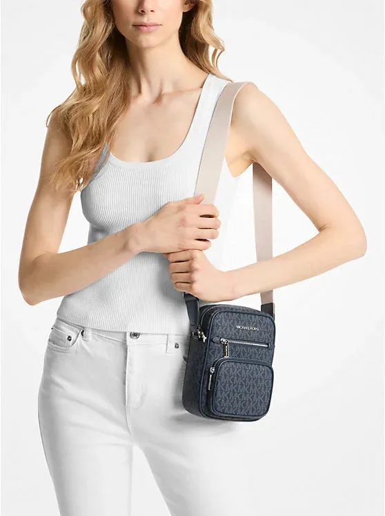 Michael Kors Jet Set Medium Signature Logo Crossbody Bag - Women