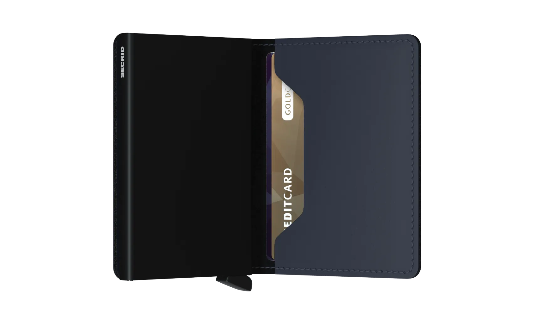 Secrid Slim Wallet - Matte Night Blue