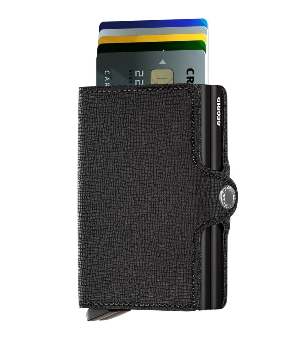 Secrid Twin Wallet - Crisple Black