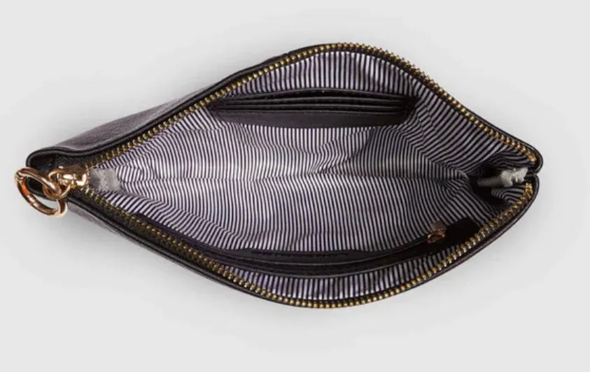 The Louenhide Molly Clutch -black