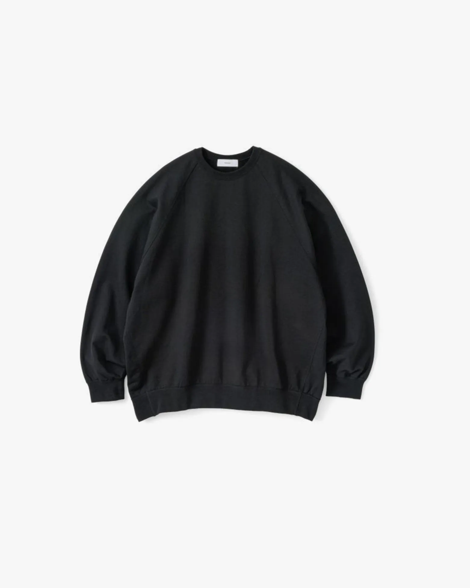 Ultra Compact Terry Crew Neck Sweater