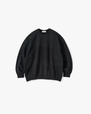 Ultra Compact Terry Crew Neck Sweater