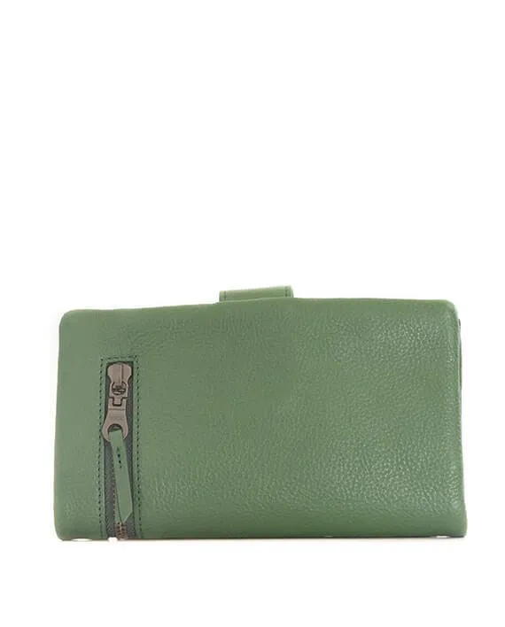 Zemp Carlene 15 CC Wallet | Forest Green