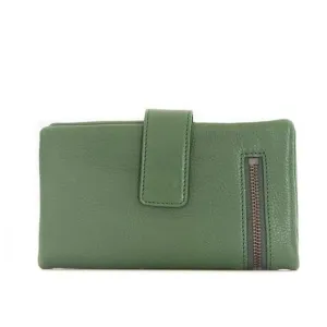 Zemp Carlene 15 CC Wallet | Forest Green