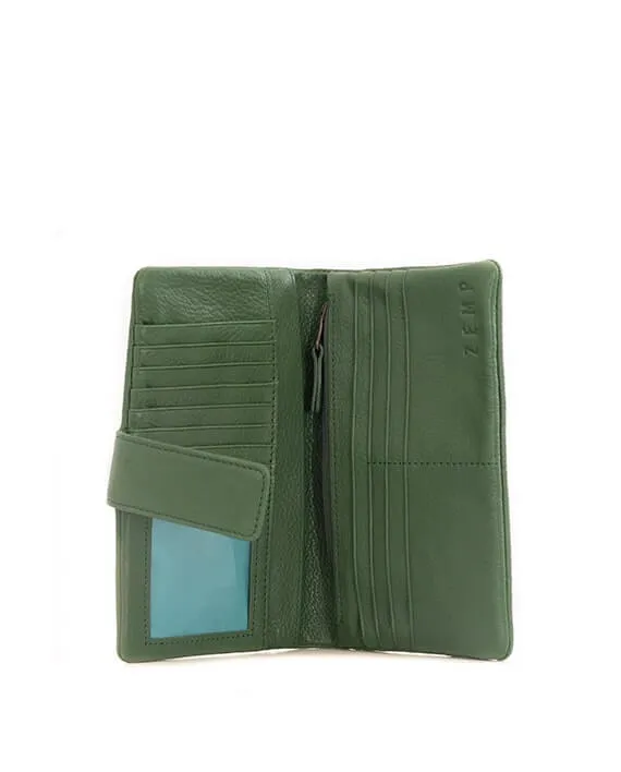 Zemp Carlene 15 CC Wallet | Forest Green